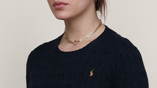 One (Awesome) Chain Necklace, Five Distinct Necklines